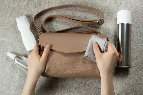 Cleaning a Leather Handbag Leather Purse Maintenance
